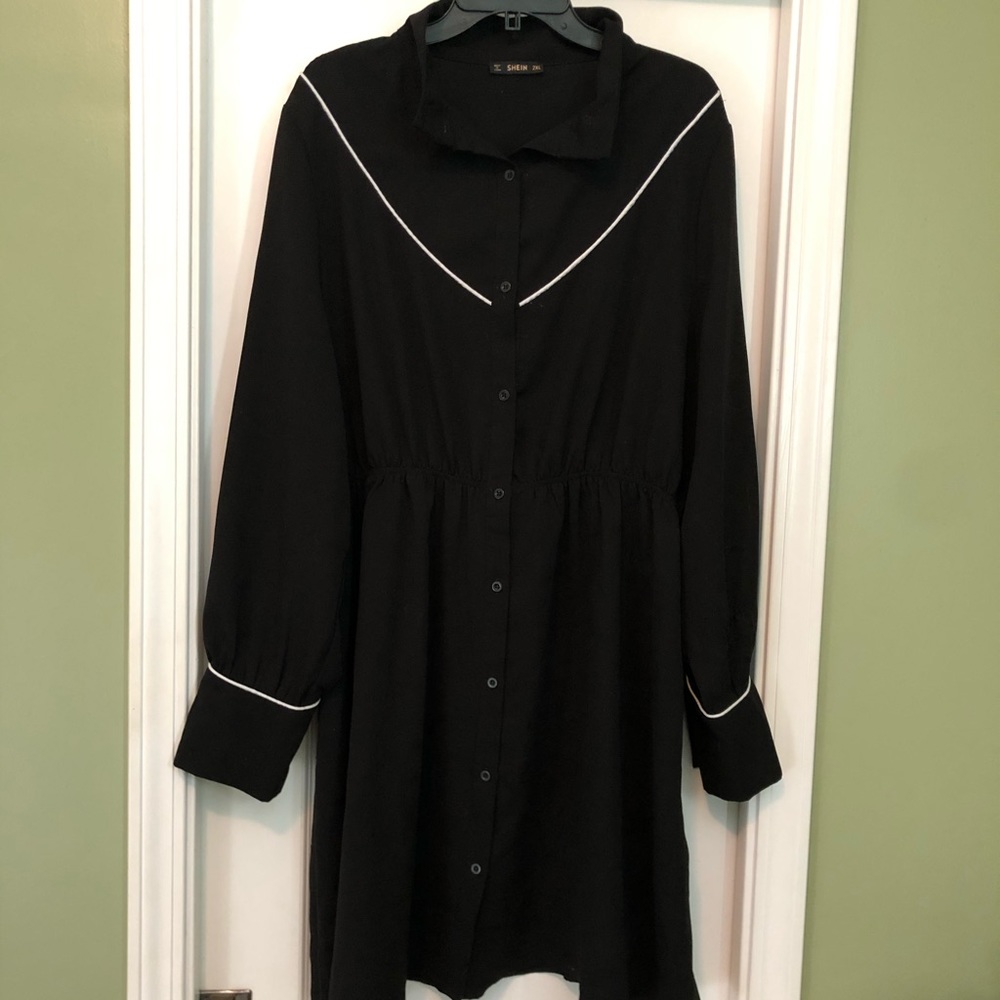 Shein black dress